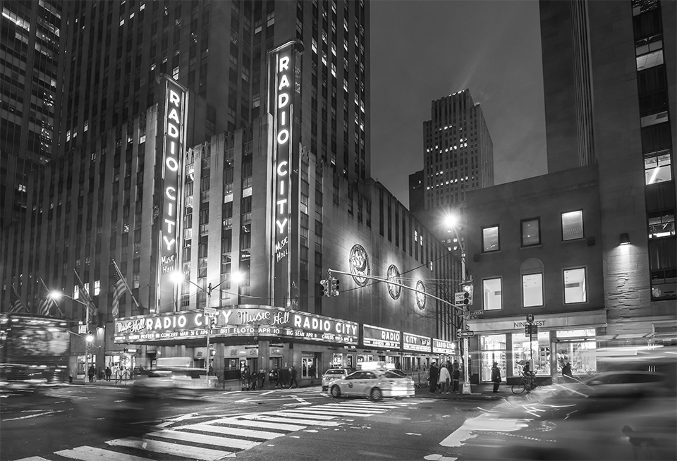 Radio City Music Hall, Manhattan, New York City, New York by Stephen Je