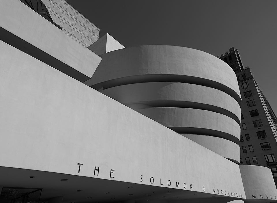 The Solomon R. Guggenheim Museum in Manhattan by Stephen Je